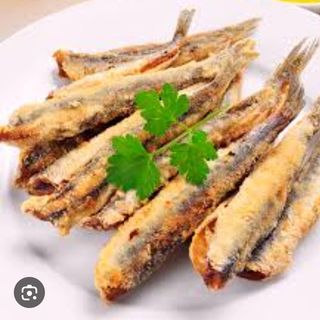 Boquerones rebozados fritos