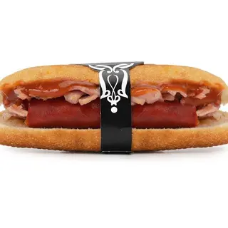 27. Salsiccia chistorra, bacon e salsa brava