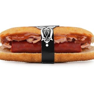 27. Salsiccia chistorra, bacon e salsa brava