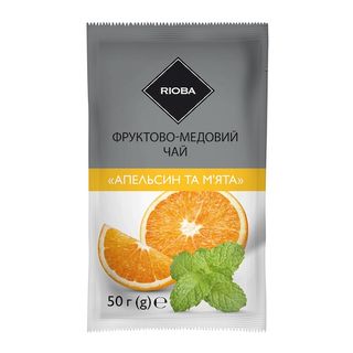 Фруктово- медовий чай Апельсин та мʼята 50 г