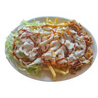 Plato Döner Kebab Ternera Con Arroz