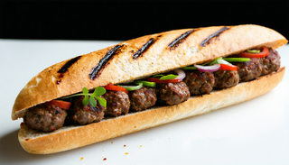 Sandwich Kefta Viande Hâchée