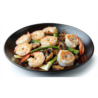 Calamares con Bambú y Setas Chinas