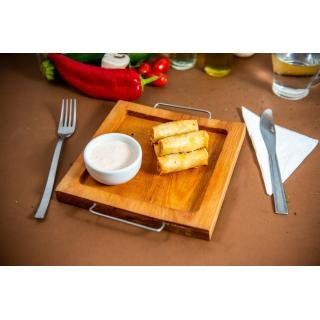 Mini vegetable spring rolls