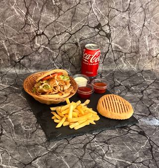 Menú Bocadillo Kebab