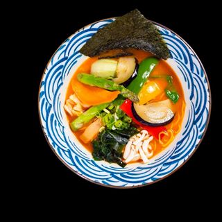 R20. Spicy Veggie Miso Ramen