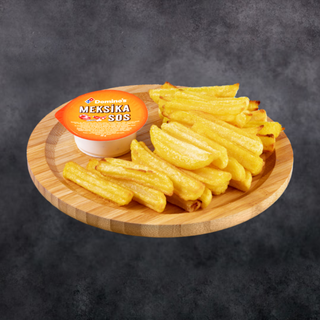 კარტოფილი გურმე 200 გრ + მექსიკური სოუსი