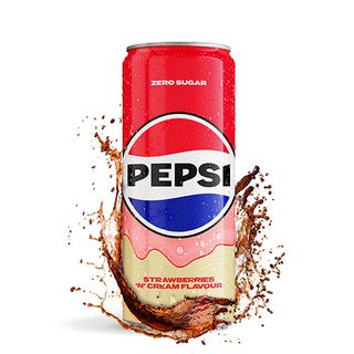 PEPSI STRAWBERRIES 'N' CREAM PUSZKA 330ML