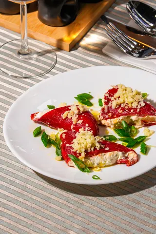 Ardei kapia cu branza feta