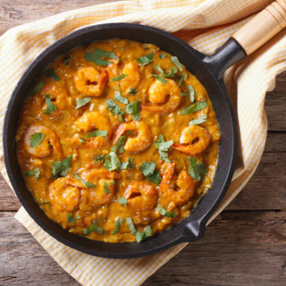 Camarão Korma