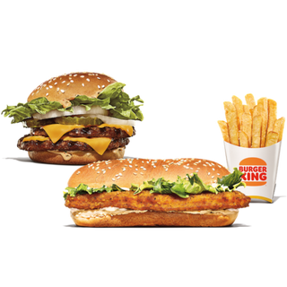 Long Chicken O Big King  + Patatas Grandes