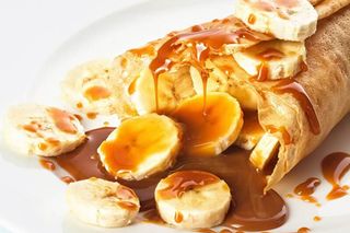 Crêpe À La Banane Caramélisée