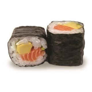 Maki De Salmón Y Aguacate (6uds)