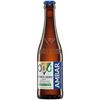 Ambar sin alcohol cristal 330ml.