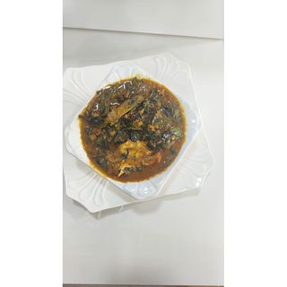 Oha Soup (a portion)