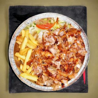 Plato Kebab & Papas (Pequeña)
