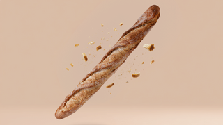 Bagietka wieloziarnista na zakwasie