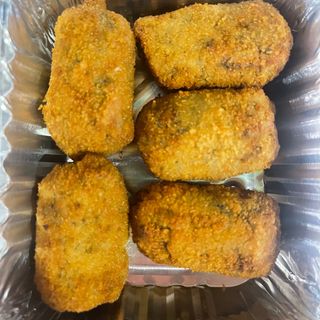 Croquetas de espinacas y parmesano 