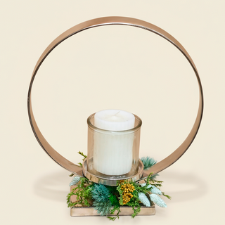 Centro Portavelas Ovalado