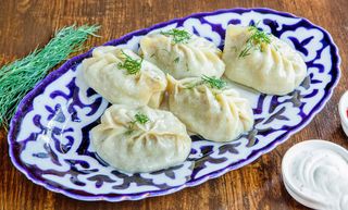 Manty z warzywami 5 szt