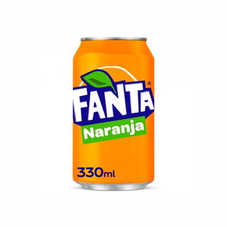 Fanta Naranja lata