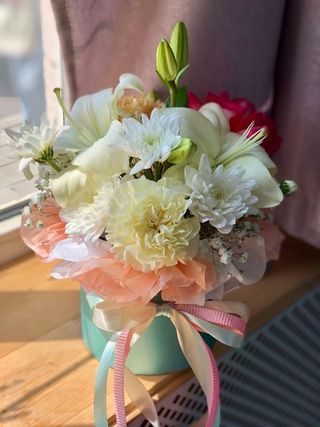 ქრიზანთემა , ლილია ყუთში