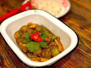 Kurczak Stir Fry z brukselką