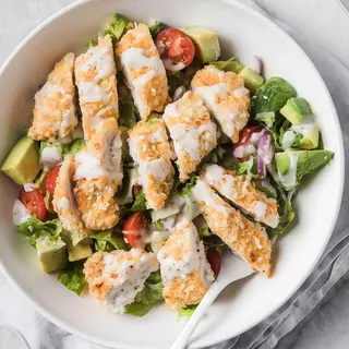 Ensalada Pollo Frito
