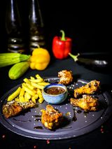 Aripioare de pui in sos asiat/Куриные крылышки в азиатском соусе