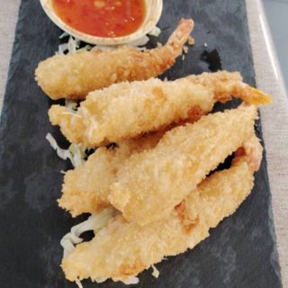Langostinos Fritos Crujientes (5 Pzs.)