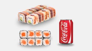 კანადა+სიაკე მაკი+კოკა კოლა 150 მლ