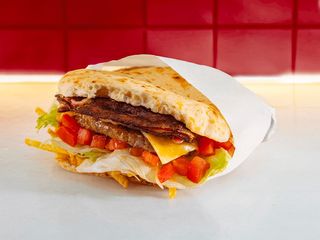 BBQ Pita Burger