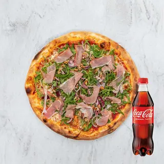 Pizza Szefa 32cm + Coca Cola 0,5L