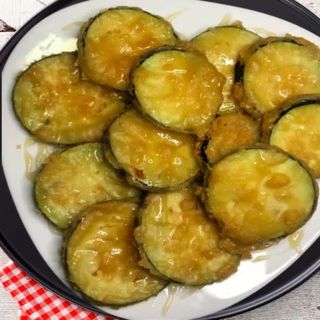 Berenjena Tempura con Miel Novedad