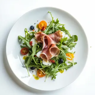 Ensalada Mixta Con Langostinos (Mediana)
