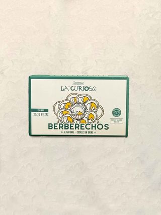 Berberechos Al Natural (45/55 Piezas)