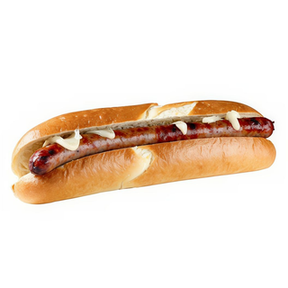 Bocadillo De Salchichón Pan Pitufo