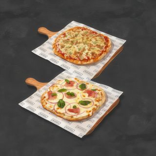 2 Pinsas medianas al gusto