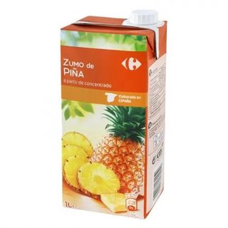 Zumo de Piña Carrefour Brik 1 L.