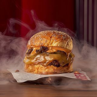 Burger Super Smoked
