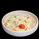 Лингвини с сёмгой