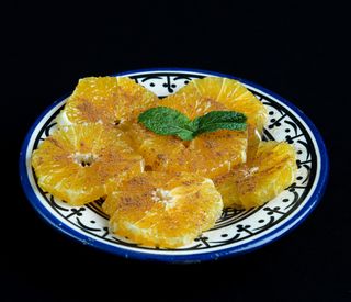 Orange à la cannelle