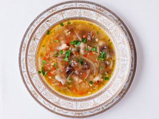 Суп з польськими грибами і свининою (300g)