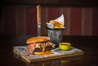 Crazy burger