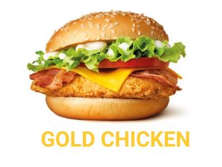 Gold Chicken Burger