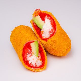 Ролл без риса темпура с креветками