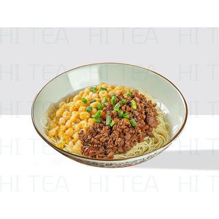 Beef With Mixed Sauce And Pea Noodles