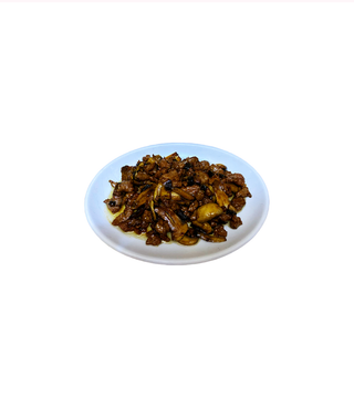 Ternera con champiñones