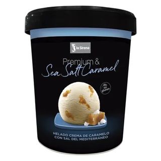 Helado Caramelo Salado Premium Tarrina 500 Ml.