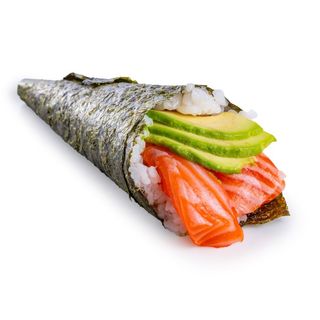 Temaki de salmon